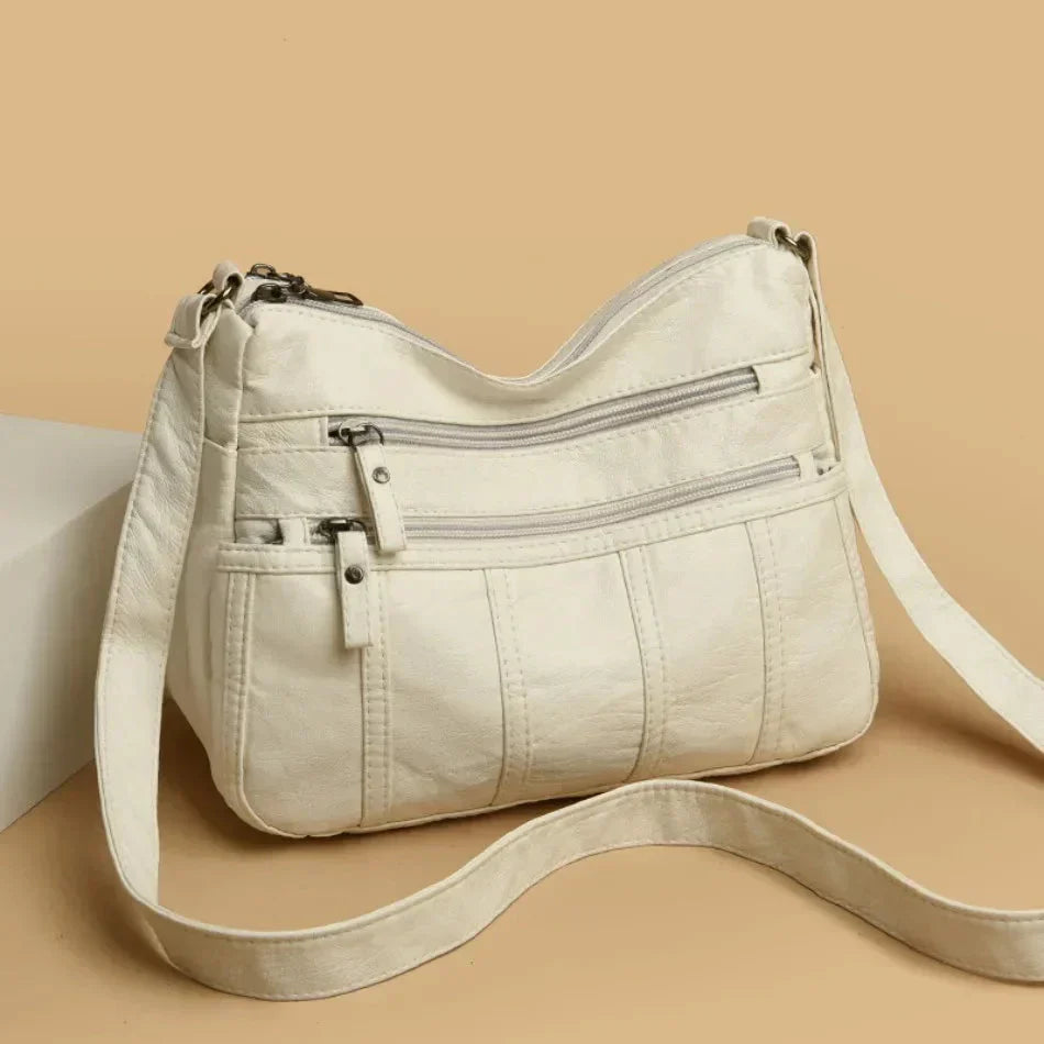 Nina | Women’s Structured Shoulder Bag with Adjustable Strap