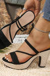 Serenella | Women's Strappy Block Heels