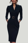 Abilene™ | Elegant Belted Dress