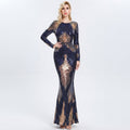Sophia Crestwood | Sequin Mermaid Evening Gown For Women