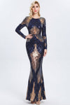 Sophia Crestwood | Sequin Mermaid Evening Gown For Women
