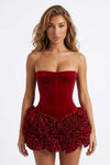 Sophie Ryan | Ruffle Mini Ball Gown Dress For Women