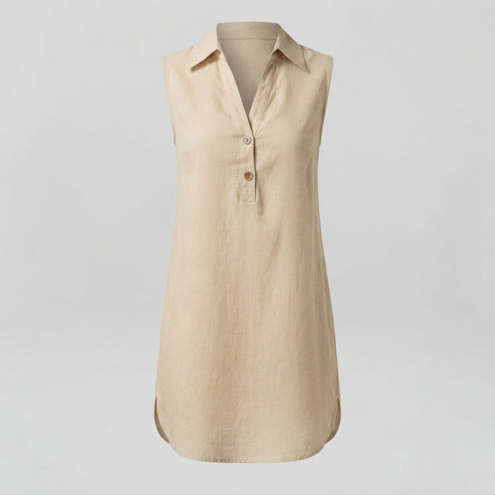 Sophie Walker | Cotton Linen Summer Dress For Women