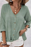 Marcia™ | Relaxed Button-Up Blouse