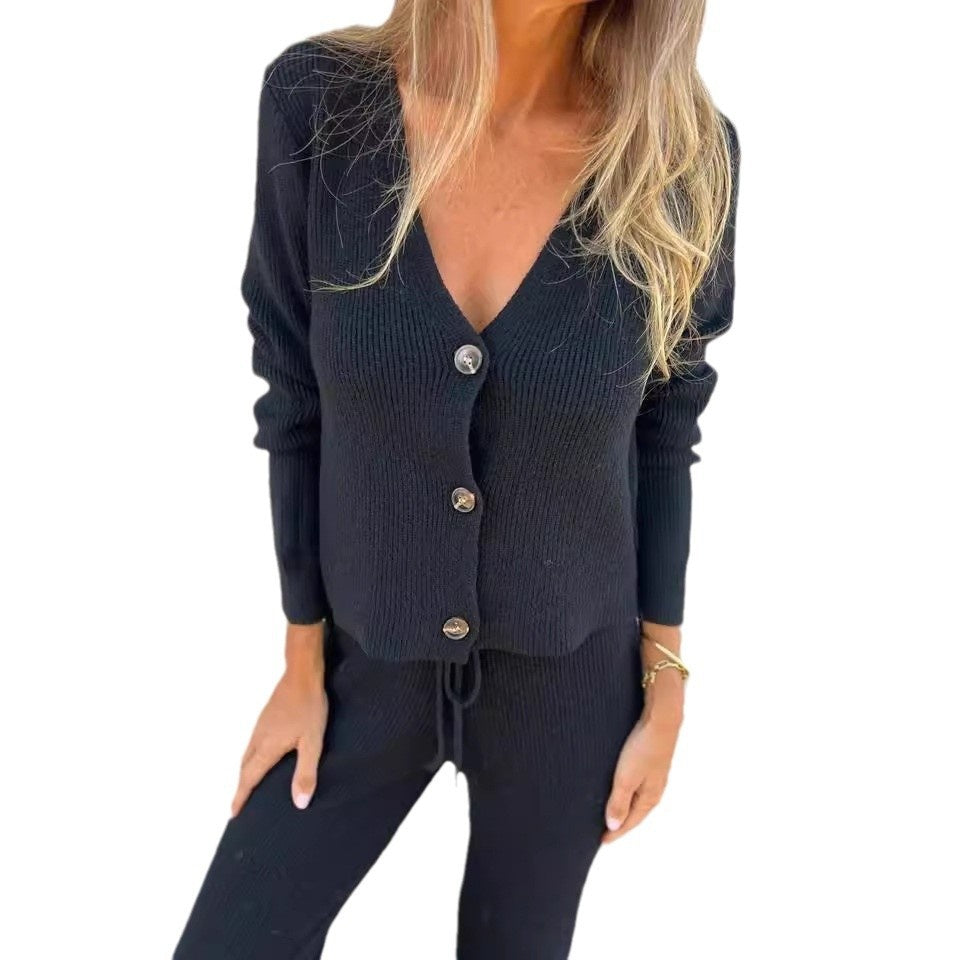 Lara | Women’s Two-Piece Cardigan Set with Top