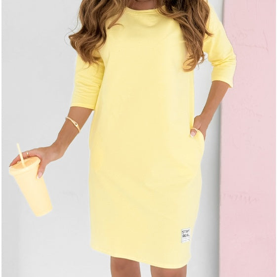 Lieka | Women’s Sweatshirt Dress with Pockets