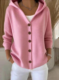 Tabitha | Women’s Tabitha Hooded Cardigan with Button Front