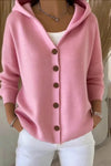 Tabitha | Women's Hooded Button Cardigan