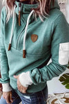 Tamsin | Women's Half Zip Mock Neck Hoodie
