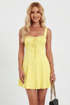 Tara Stewart | Lace-Up Mini Summer Dress For Women