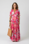 Temperance | Women's Floral V-Neck Maxi Dress