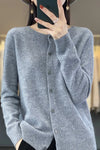 Temperance | Women's Long Sleeve Button Front Cardigan