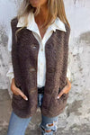 Thessaly | Women's Button Front Sleeveless Vest