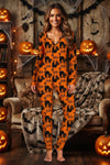 Black Cat Society | Black Cat Halloween Jumpsuit For Women