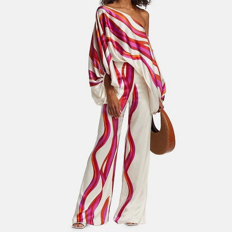 Isla | Women’s Isla Co-ord Set with Abstract Print
