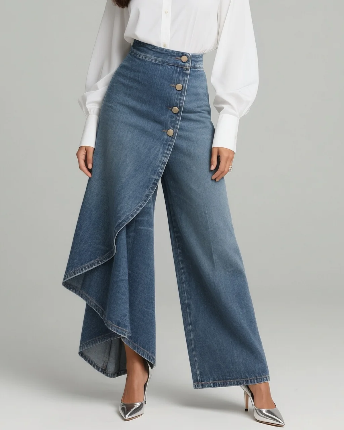 Vesper | Women’s Wide Leg Wrap Pants with Closure