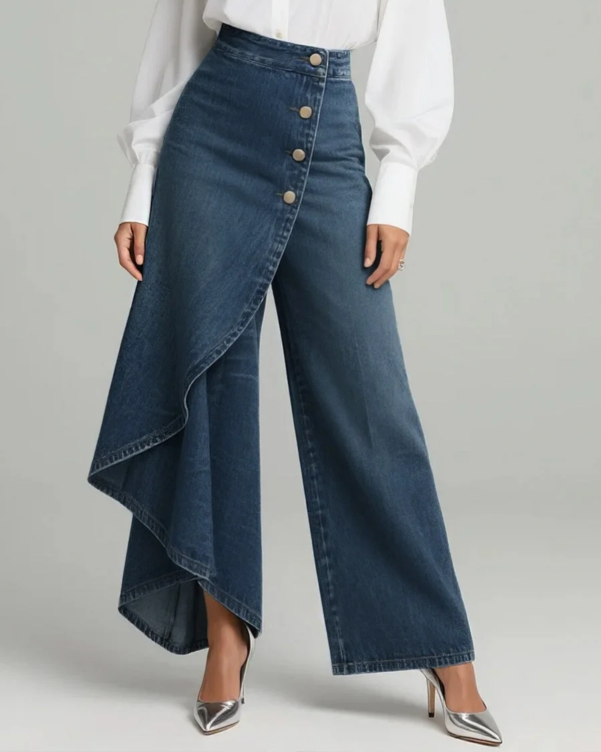Vesper | Women’s Wide Leg Wrap Pants with Closure