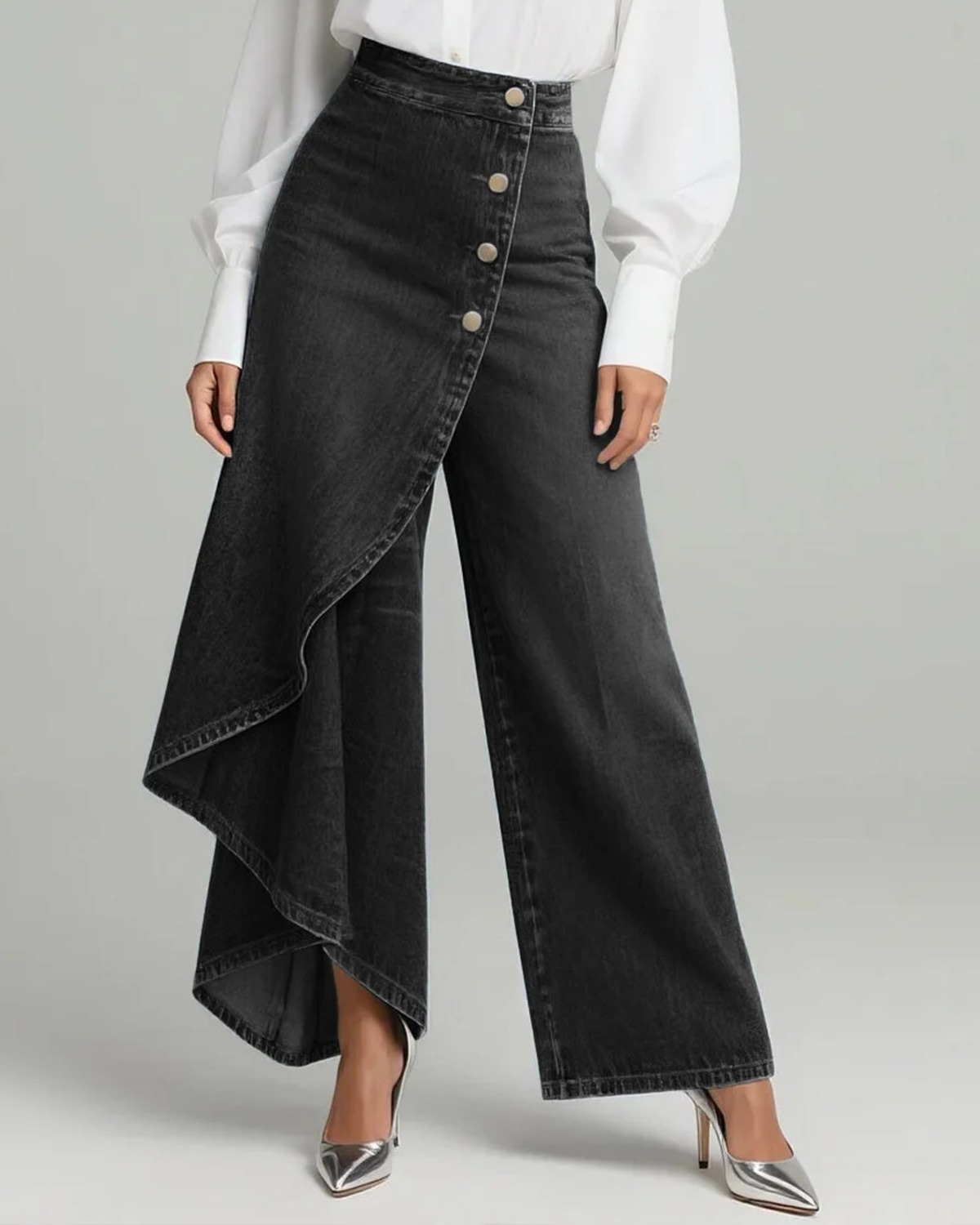Vesper | Women’s Wide Leg Wrap Pants with Closure