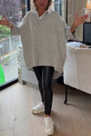 Vesperine | Women's Oversized Long Sleeve Tunic Top