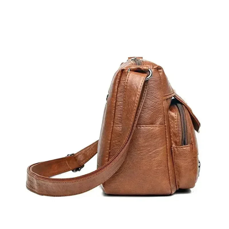 Ellie | Women’s Pocketed Crossbody Bag with Zip Closure