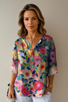 Arlene™ | Chic Floral Print Blouse