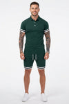 Wesley Chandler | Polo Shirt And Shorts Set For Men