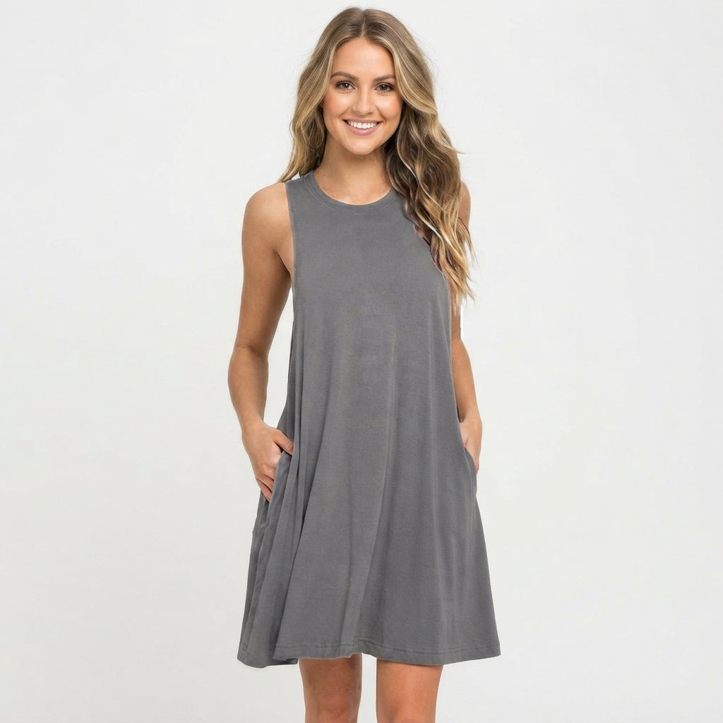 Willow Bishop | Sleeveless Swing Mini Dress For Women