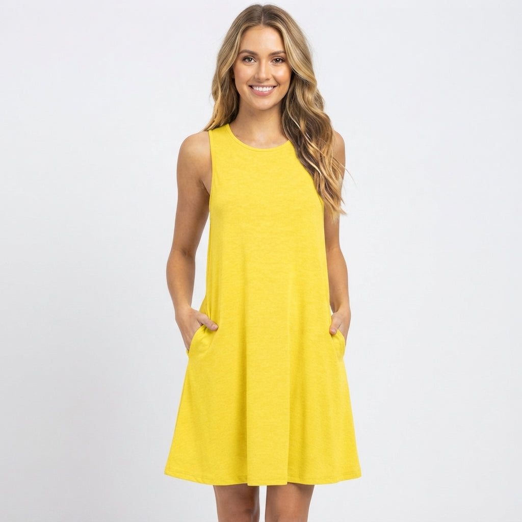 Willow Bishop | Sleeveless Swing Mini Dress For Women