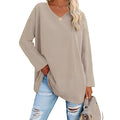 Winifred | Women’s V-Neck Tunic with Long Sleeve