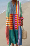 Charlie™ | Vibrant Multicolor Maxi Dress