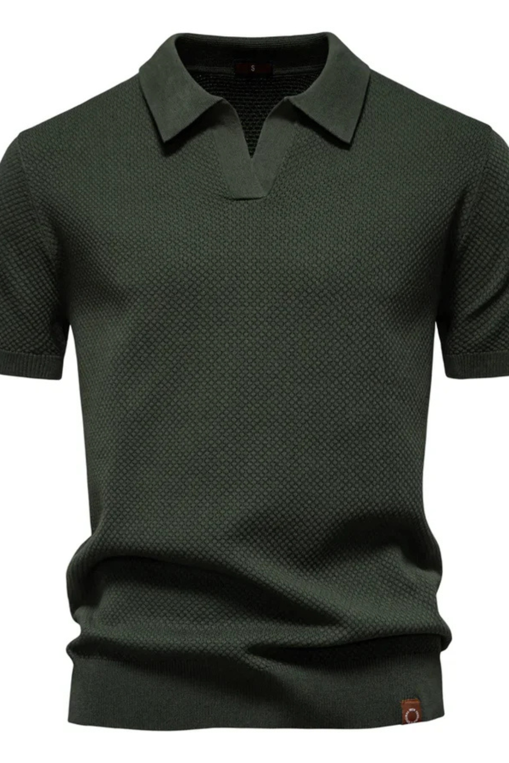 Xavier Blake | Textured Knit Polo Shirt For Men