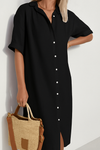 Xiomara | Women's Button Up Shirt Dress