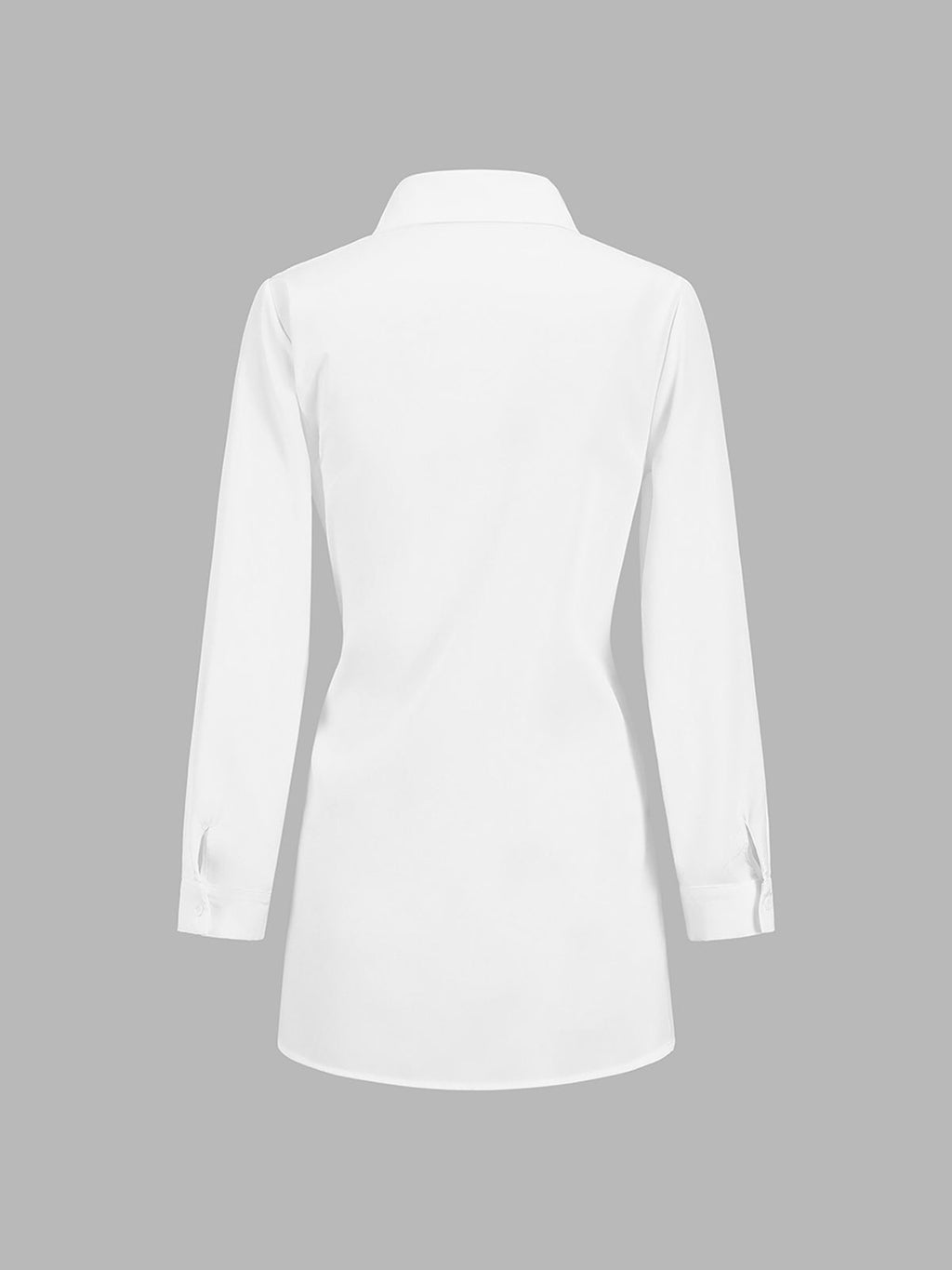 Zinnia | Women’s Tie Waist Button-Down Shirt with Self-Tie