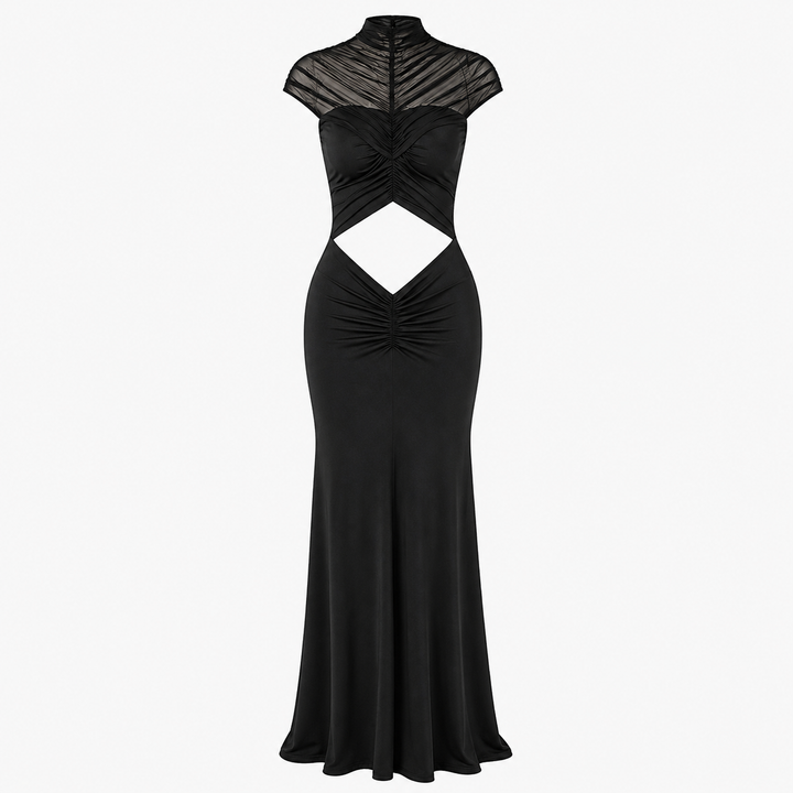 Zoe Parker | Ruched Cut-Out Maxi Dress For Women